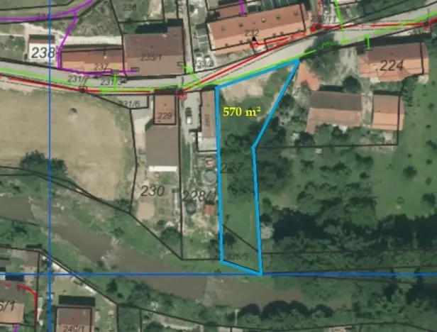 Prodej pozemku pro bydlení, Dolní Loučky, 570 m2