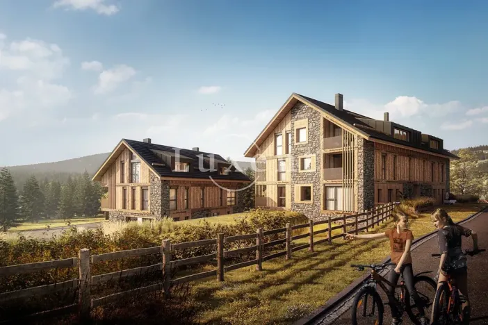 Prodej bytu 1+kk, Prášily, 46 m2