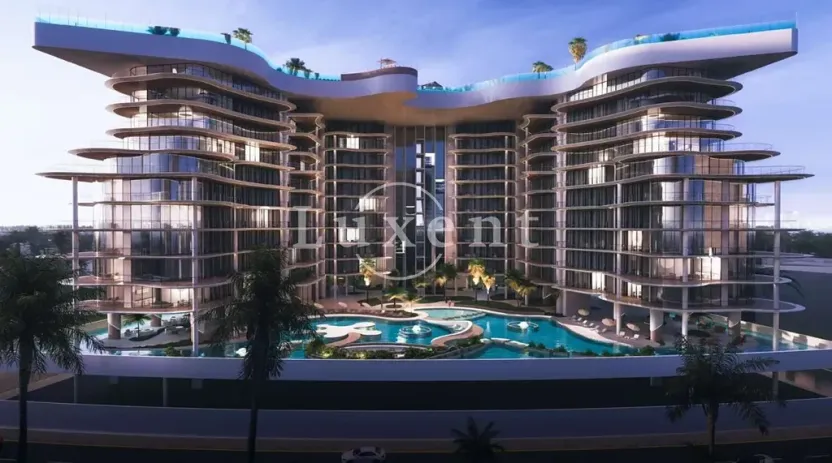 Prodej bytu 1+kk, Hampton by Hilton Marjan Island, Spojené arabské emiráty, 37 m2