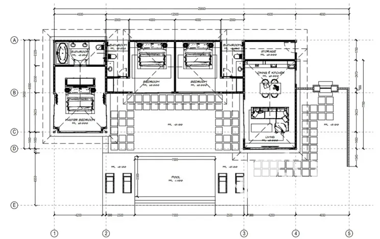 Prodej rodinného domu, Kubutambahan, Indonésie, 130 m2