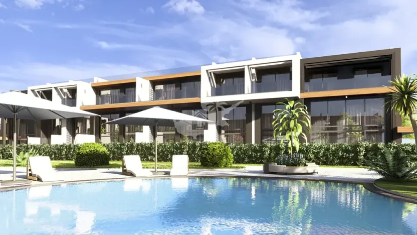 Prodej bytu 1+kk, Trikomo, Kypr, 45 m2