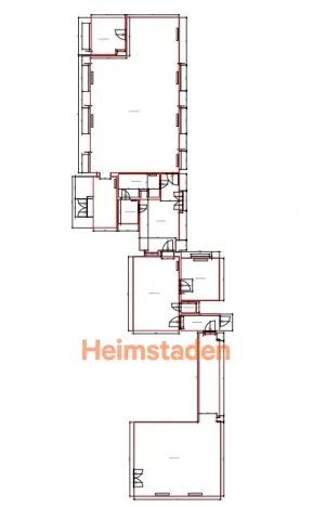 Pronájem kanceláře, Ostrava - Poruba, Hlavní třída, 214 m2