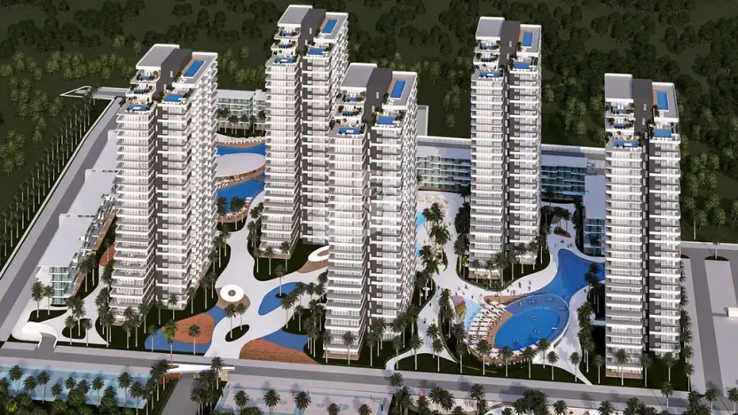 Prodej bytu 3+kk, Trikomo, Kypr, 76 m2