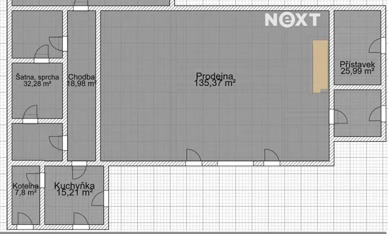 Prodej obchodního prostoru, Bílovec, 817 m2