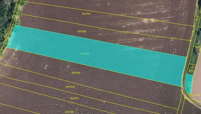 Prodej podílu pole, Klobouky u Brna, 1908 m2