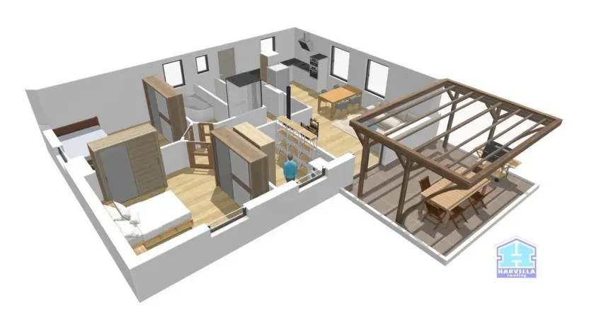 Prodej rodinného domu, Skořice, 80 m2