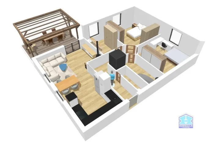 Prodej rodinného domu, Skořice, 80 m2