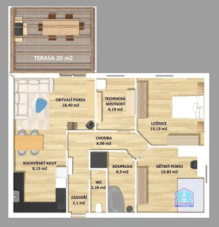 Prodej rodinného domu, Skořice, 80 m2