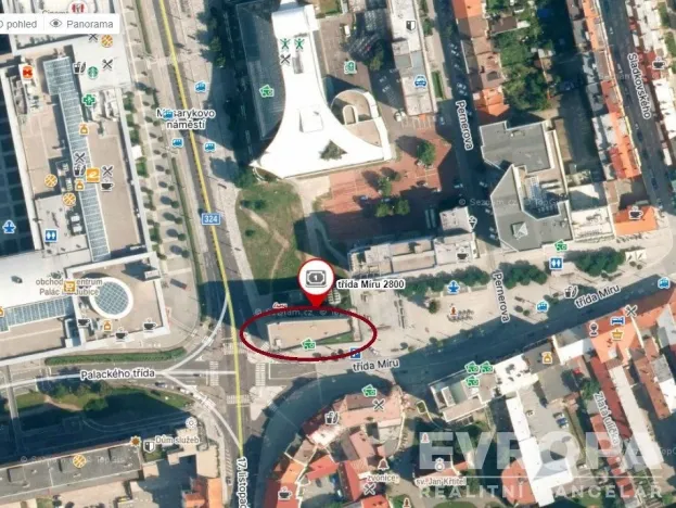 Pronájem kanceláře, Pardubice - Zelené Předměstí, třída Míru, 16 m2