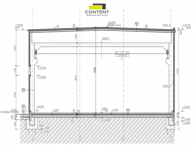 Pronájem výrobních prostor, Brno - Líšeň, Zaoralova, 1067 m2