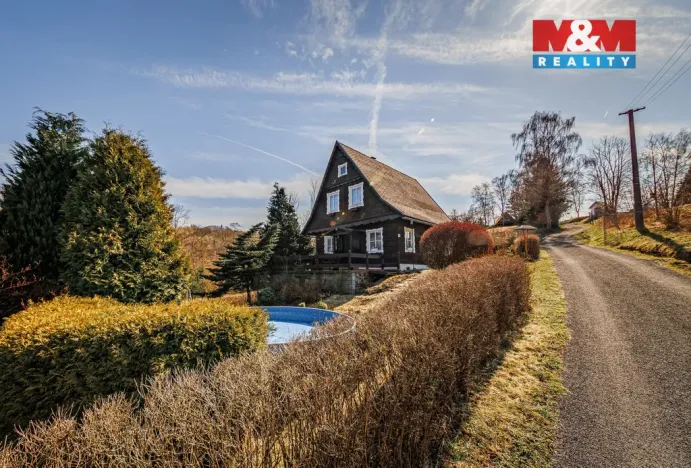 Prodej chalupy, Krásná Lípa - Vlčí Hora, 160 m2