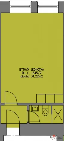 Prodej bytu 1+kk, Hořovice, Pražská, 31 m2