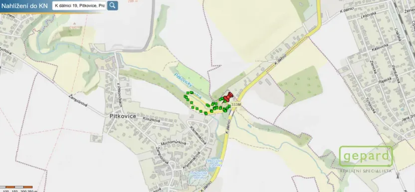 Prodej pozemku pro bydlení, Praha, K dálnici, 12706 m2