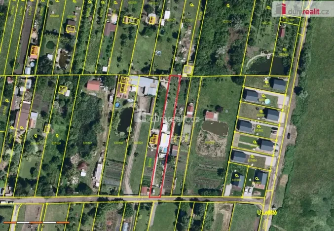 Prodej zahrady, Břeclav, 729 m2