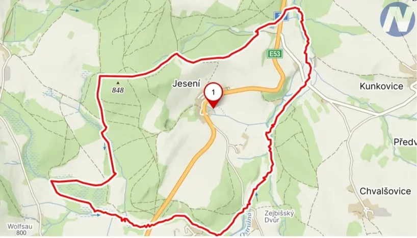 Prodej pozemku pro bydlení, Čachrov - Jesení, 2432 m2