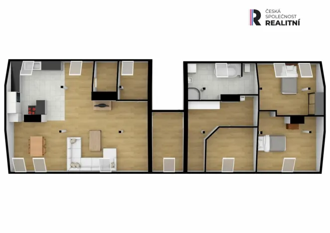 Prodej bytu 4+kk, Mikulov, Nová, 168 m2