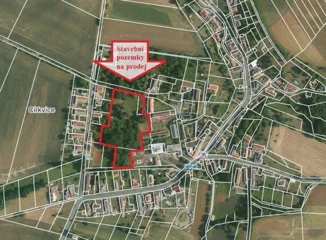 Prodej pozemku pro bydlení, Církvice, 9747 m2