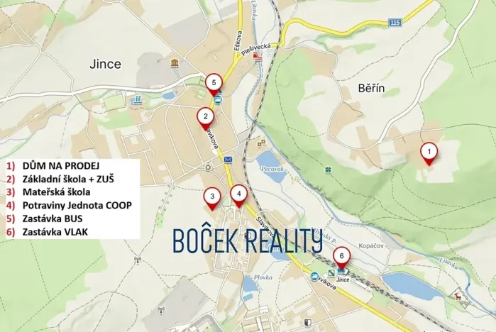 Prodej rodinného domu, Jince, 88 m2