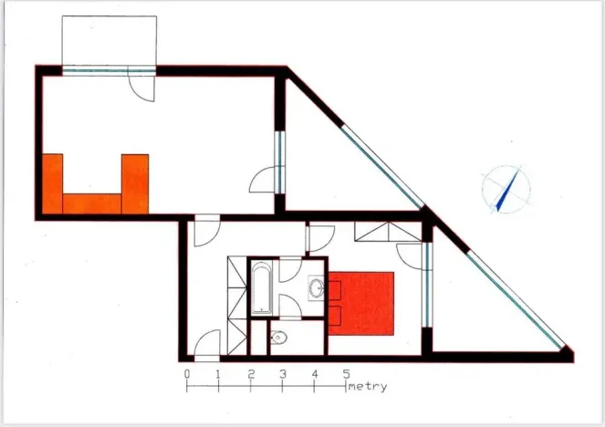 Pronájem bytu 2+kk, Praha - Horní Měcholupy, Hornoměcholupská, 66 m2