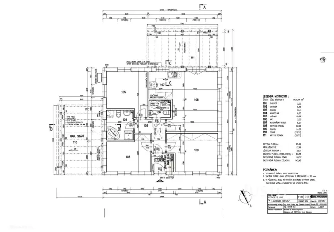 Prodej rodinného domu, Doksany, 83 m2