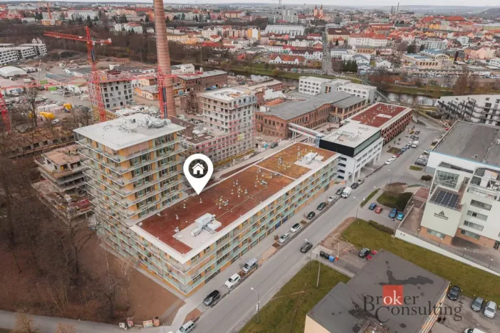 Pronájem bytu 1+kk, Plzeň - Východní Předměstí, Zahradní, 42 m2