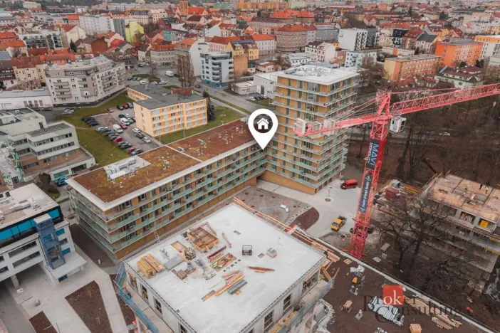 Pronájem bytu 1+kk, Plzeň - Východní Předměstí, Zahradní, 42 m2