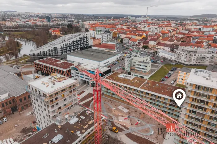 Pronájem bytu 1+kk, Plzeň - Východní Předměstí, Zahradní, 42 m2