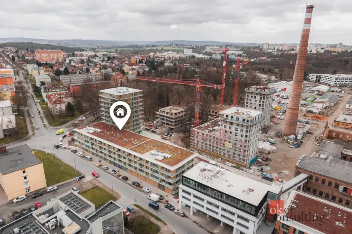 Pronájem bytu 1+kk, Plzeň - Východní Předměstí, Zahradní, 42 m2