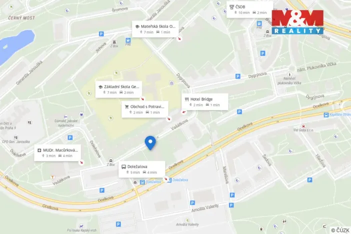 Prodej bytu 3+kk, Praha - Černý Most, Vašátkova, 60 m2