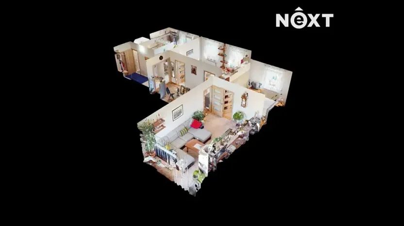 Prodej bytu 3+1, Tábor, Hanojská, 78 m2