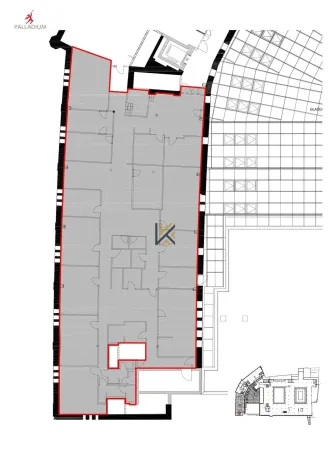 Pronájem kanceláře, Praha - Nové Město, náměstí Republiky, 769 m2