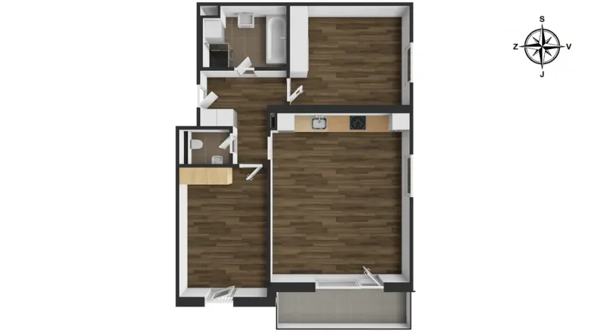 Prodej bytu 3+kk, Pardubice, Na Spravedlnosti, 72 m2