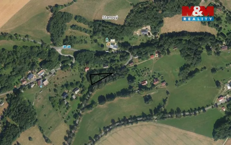 Prodej pozemku pro bydlení, Zlatá Olešnice - Stanový, 1429 m2