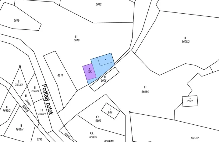 Dražba pozemku, Velké Karlovice, 3388 m2