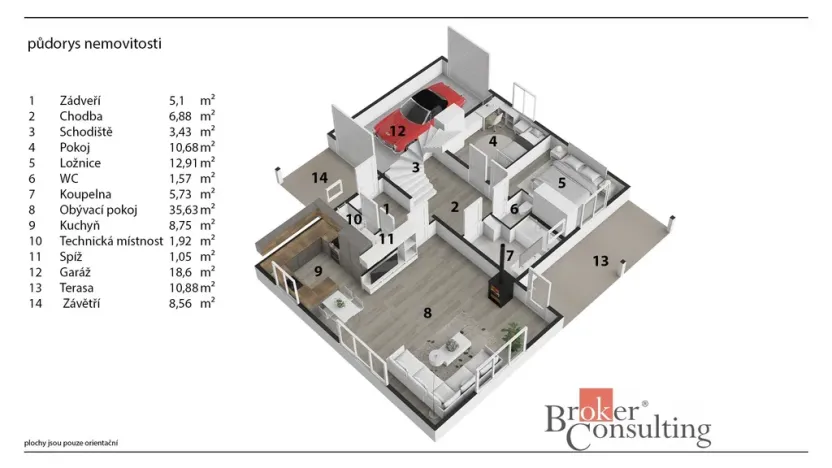 Prodej rodinného domu, České Meziříčí, V Poli, 165 m2