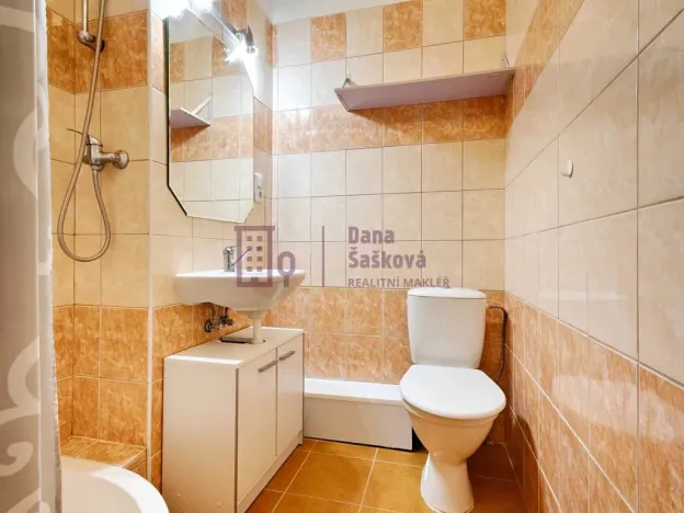 Pronájem bytu 1+kk, Jindřichův Hradec - Jindřichův Hradec II, sídliště U Nádraží, 25 m2