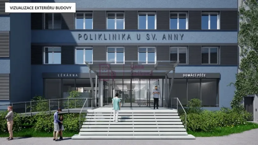 Pronájem ordinace, Jindřichův Hradec - Jindřichův Hradec II, sídliště U Nádraží, 24 m2