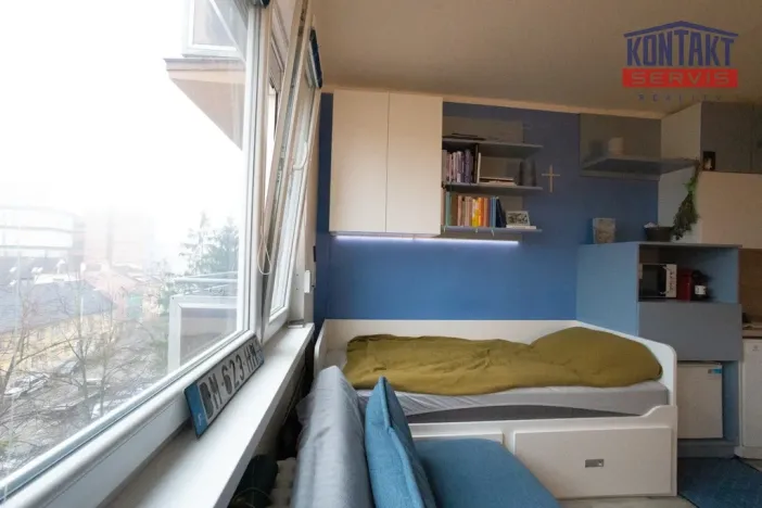 Pronájem bytu 1+kk, České Budějovice, Pekárenská, 23 m2