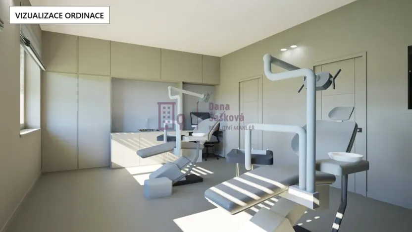 Pronájem ordinace, Jindřichův Hradec - Jindřichův Hradec II, sídliště U Nádraží, 14 m2