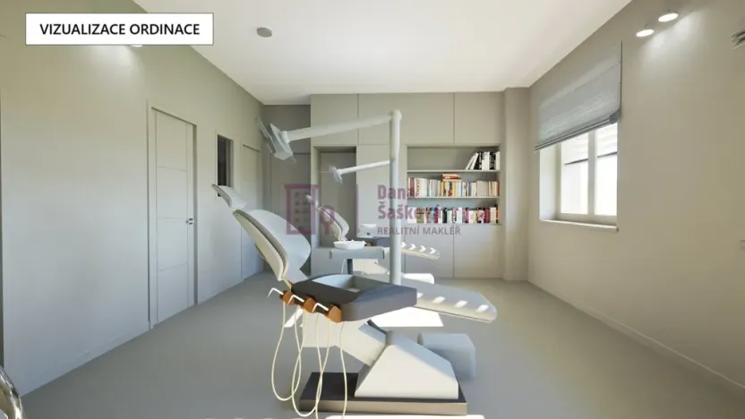 Pronájem ordinace, Jindřichův Hradec - Jindřichův Hradec II, sídliště U Nádraží, 14 m2