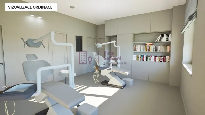 Pronájem ordinace, Jindřichův Hradec - Jindřichův Hradec II, sídliště U Nádraží, 39 m2