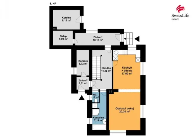 Prodej rodinného domu, Zlatá Olešnice, 188 m2