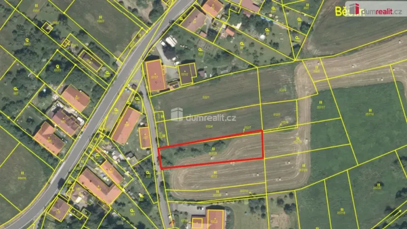 Prodej pozemku pro bydlení, Běštín, 1218 m2