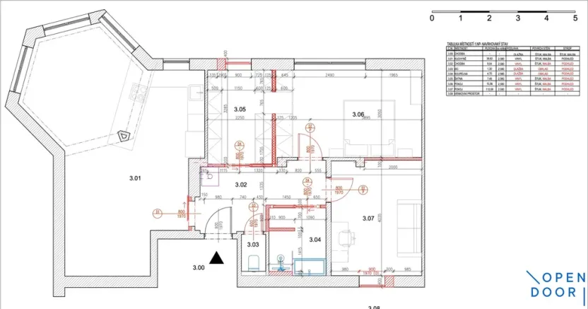 Prodej bytu 3+kk, Praha - Smíchov, U dvou srpů, 103 m2