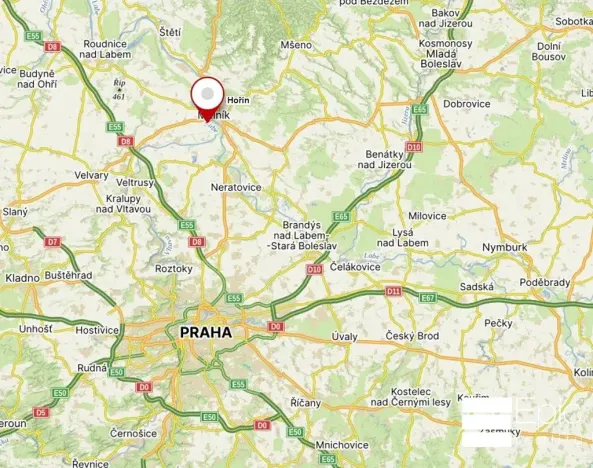 Prodej pozemku pro bydlení, Hořín, 778 m2