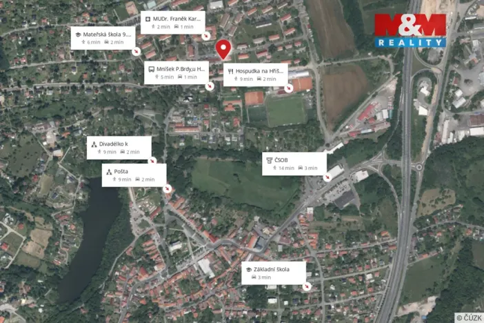 Prodej bytu 1+kk, Mníšek pod Brdy, 5. května, 55 m2