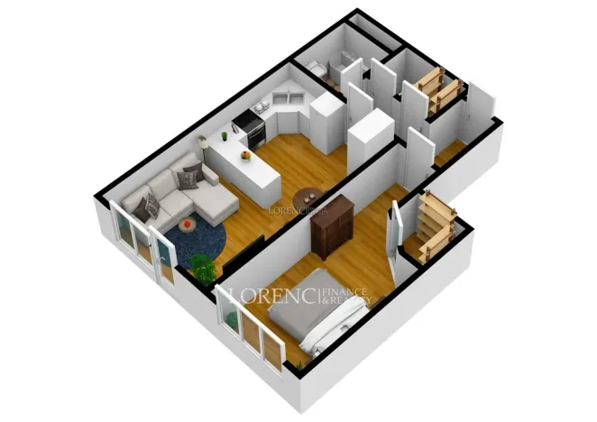 Prodej bytu 2+kk, Praha - Kbely, Herlíkovická, 50 m2