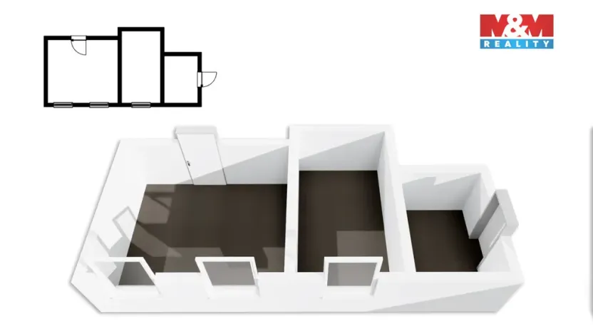 Prodej chalupy, Vraclav, 35 m2