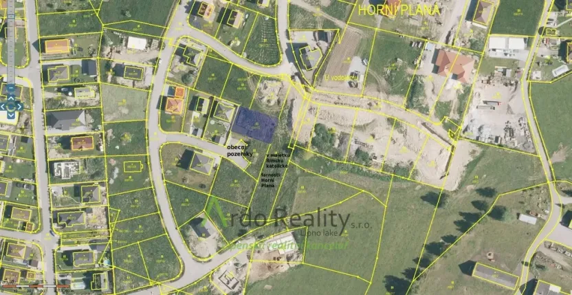 Prodej pozemku pro bydlení, Horní Planá, 690 m2