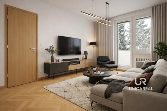 Pronájem bytu 2+1, Brno - Žabovřesky, Záhřebská, 64 m2